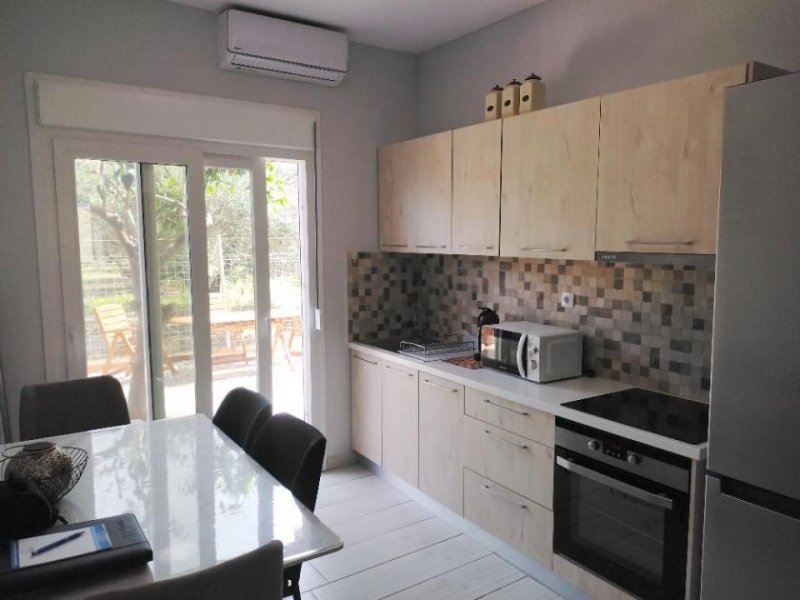 Pirgos Psilonerou MIT VIDEO - Kreta Pirgos Psilonerou - Doppelhaushälfte mit Meerblick - zu Fuß zum Strand Haus kaufen